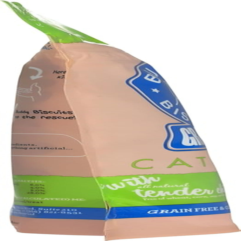 Grain Free Cat Treats, Soft & Chewy, No Added Gluten, Wheat, Corn or Soy